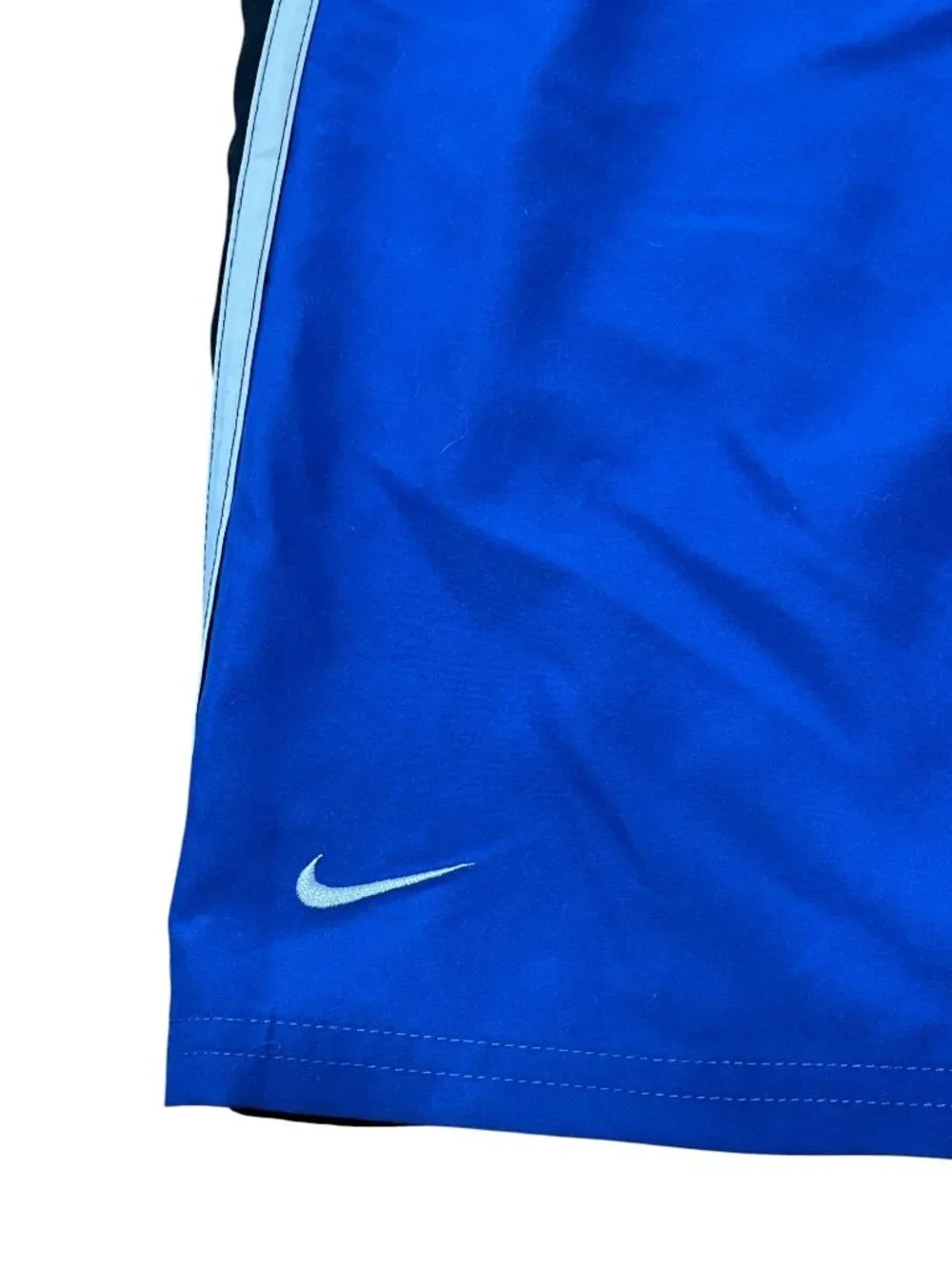 Nike Men's Blue & Black Swim Shorts W/ Inner Liner Size 36